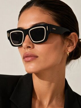 New! Loewe Sunglasses LW40168I 01A Authentic
